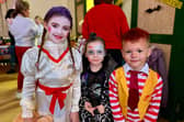 Some fantastic fancy dress costumes at the Doagh Halloween celebrations.