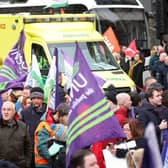 Thousands of workers in the education and health sectors in Northern Ireland are expected to take part in strike action on January 18. Credit: Jonathan Porter / Press Eye