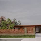 An artist's impression of the Macmillan cancer support centre at Antrim Area Hospital. Picture: A&N BC planning portal
