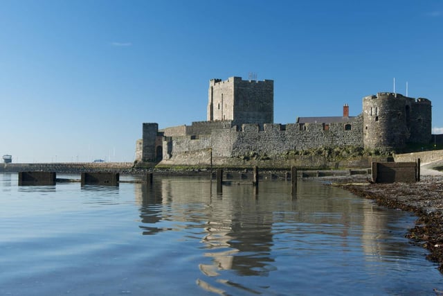 Watch the sunset at the old harbour at Carrickfergus Castle, with a historical seaside atmosphere. 
Visiting the castle will give you an opportunity to the Great Hall at the Top of the Great Tower for spectacular views across Carrickfergus. 
For more information, go to discovernorthernireland.com/carrickfergus-castle