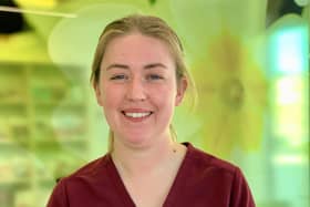 Ulster Hospital Resident Doctor Catherine McCarroll shares her inspirational story of undergoing a double lung transplant. Pic credit: SEHCST