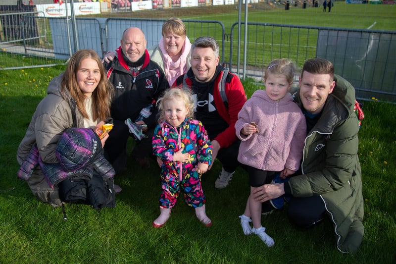 Some of the people who enjoyed the  Portadown Football Club Family Fun Night on Friday evening. PT17-227.