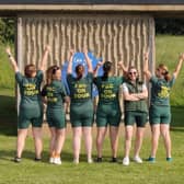 Portadown Boat Club ladies getting geared up for the British Masters Championships