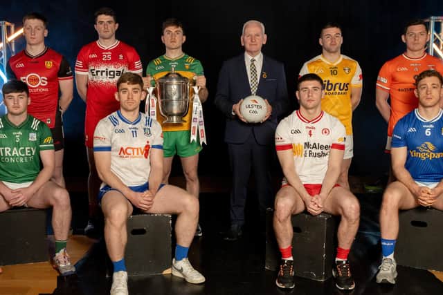 The launch of the Ulster SFC took place in the Market Place Theatre, Armagh.