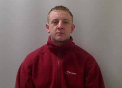 Police are appealing for information to assist in locating 35-year-old Sean Cruickshank who is currently unlawfully at large. Picture: released by PSNI