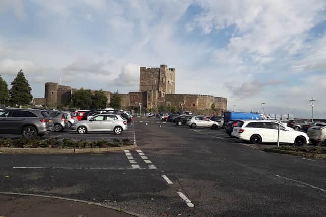 Castle Car Park, Carrickfergus. Pic: Local Democracy Reporting Service