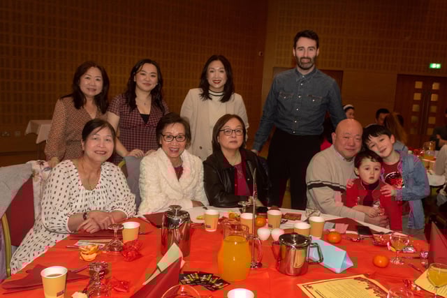 Some of the guests who celebrated the Chinese New Year at the Wah Hep Chinese Community Association party. PT05-224.
