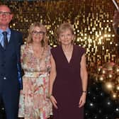 Jason and Cathy, foster carers from Portadown, Co Armagh, with Geraldine Mulholland, Head of Service for Fostering in Southern area.