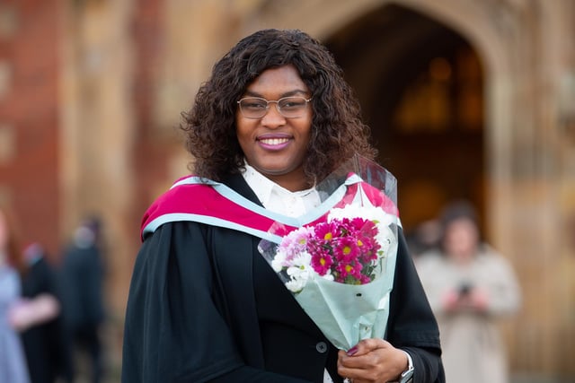 Magdalene Ajani from Nigeria graduated with a Masters in Educational Leadership.