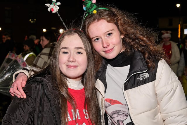 Pictured at the Coalisland Christmas Lights Switch On event on Sunday evening