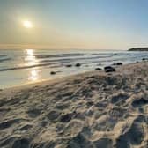 DAERA Minister Andrew Muir has announced that seven new bathing water sites - including this one at Drain's Bay Larne - have been formally identified for Northern Ireland. CREDIT VISIT LARNE