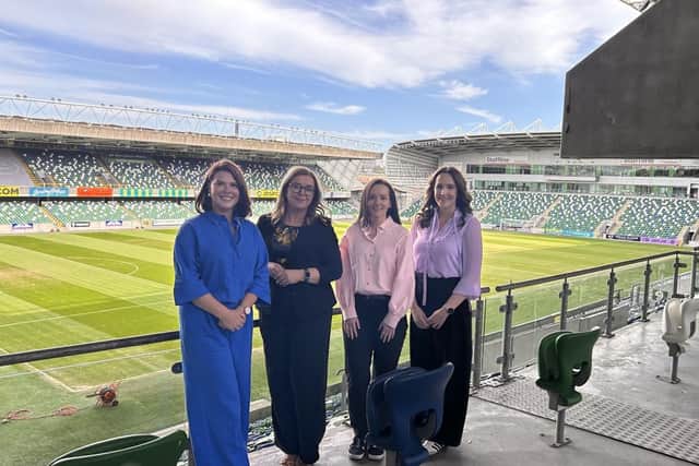 From left: Amy Junkin, Enterprise NI; Susan McKane, British Business Bank; Catherine McCallan, Department for the Economy; and Una McKeague, Enterprise NI