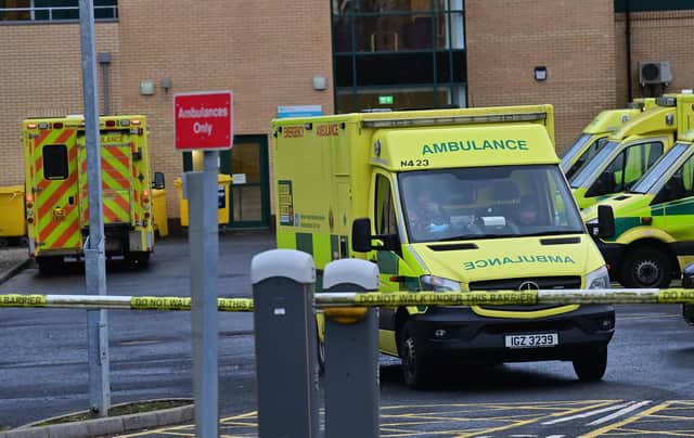 An 18-year-old man was taken to hospital for treatment of his injuries which are described as being serious after a traffic collision on the Antrim Road. Picture: Pacemaker (archive image).