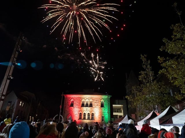 Hill of the O’Neill, 26 Market Square, Dungannon, Tyrone, BT70 1AB
October 28, 6-8pm
Free entry, no booking required
Get ready for an evening filled with fun Halloween activities perfect for the family. Starting at 6pm at Market Square, the evening is complete with face painting, balloon modelling, character walkabouts, fire and LED performers, arts and crafts workshops, DJ, competitions and even photo props. Make your way to Hill of The O’Neill for a low noise fireworks display, making it more accessible than ever before, set to start firing at 7.50pm.
Photo credit: visitmidulster.com