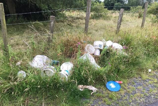 A total of 190 fixed-penalty notices have been issued since November 11, in relation to fly-tipping, littering and dog-fouling offences. Credit: ABC Council