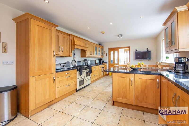 This detached country property is on the market now