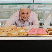 George Rankin, Senior Director Asda NI, Brett McKinney, Director of Taboo Donuts