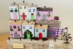 Lisburn artist Joan Muir creates sea crafts and jewellery. Her creative pieces can be purchased at Rosie's Emporium in Bow Street Mall. Find out more about her work on Facebook at https://www.facebook.com/joanmuir51