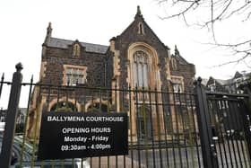 The case was adjourned at Antrim Magistrates Court, sitting in Ballymena. Photo: Pacemaker