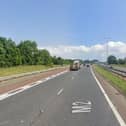 M2 southbound approaching Sandyknowes. (Pic: Google).