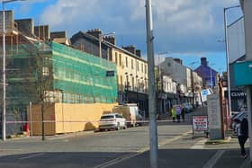 William Street, Lurgan, Co Armagh is currently closed from the Apar to the top - both directions.