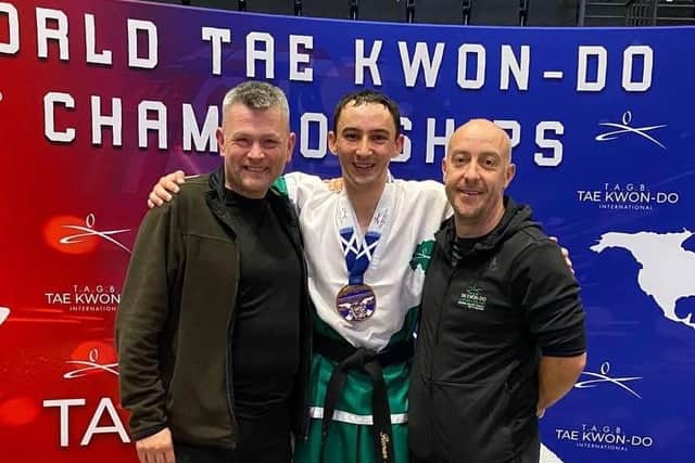 Newry's Ronan Lynch claimed a bronze medal for Northern Ireland at the TaeKwon-Do World Championships.