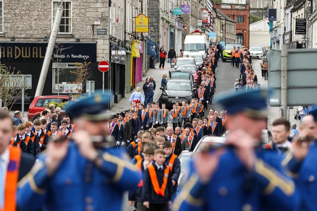 The Junior Grand Orange Lodge of Ireland began to mark the organisation’s 50th anniversary year with a church service and parade in Armagh.