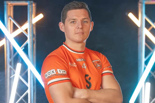 Armagh footballer Paddy Burns.