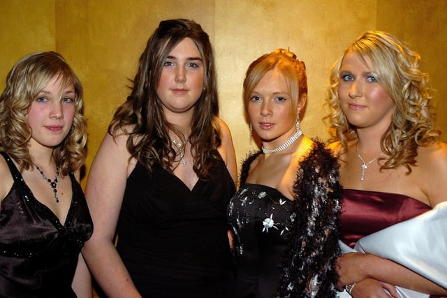 Enjoying the Cookstown High School formal in 2006.