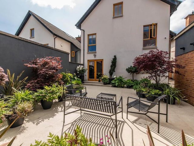 Landscaped garden to the rear.