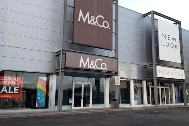 Larne has lost national retailers M&Co and New Look. Picture: Local Democracy Reporting Service