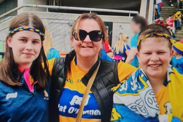 Mourners have been asked to wear “bright and cheerful colours” during a funeral service this weekend for Vanessa Whyte and her two children, Sara and James Rutledge. Photo provided by PSNI