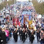Cookstown was filled with colour and spectacle on Easter Monday 2023 for the ABOD parade. Picture: Stephen Davison / Pacemaker