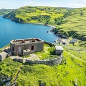 The former coastguard station on Torr Head which is on the market. Credit Daniel McAlister & Son
