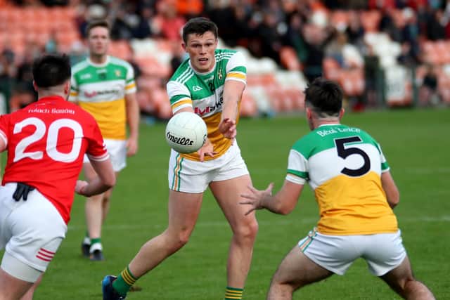 Callum O'Neill has returned to playing football for his club Belleek in recent weeks.