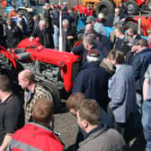Massey Ferguson tractors continue to attract a lot of interest. This picture was taken at an auction in aid of Fields of Life which was held at in Newtownabbey in 2009. Picture: National World