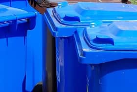 Carrickfergus and Ballymena households will be provided with a 240 litre blue bin while Larne residents will be requested to use existing bins. Pic: Local Democracy Reporting Service