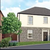 An artist's impression of the new housing in the Craighill Quarry area of Ballyclare. (Pic: Contributed).
