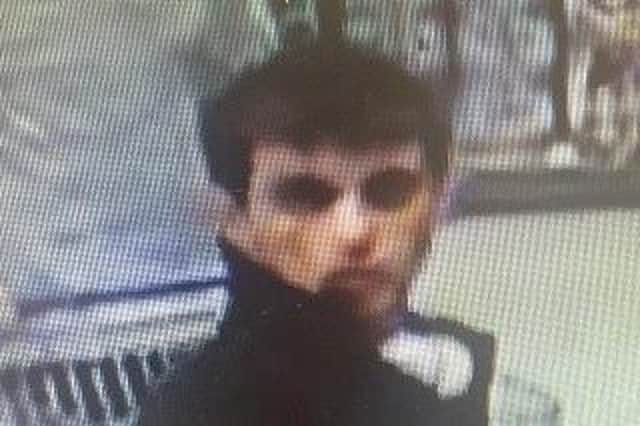 The latest image of missing 21-year-old Lee Johnston. Credit PSNI
