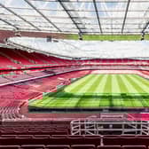 Brett Martin manufactured and installed replacement roofing for Arsenal's Emirates Stadium (pictured) as well as providing high-performance, transparent polycarbonate for Everton's new £555 million stadium. (Pic: Cinnabar Studios).