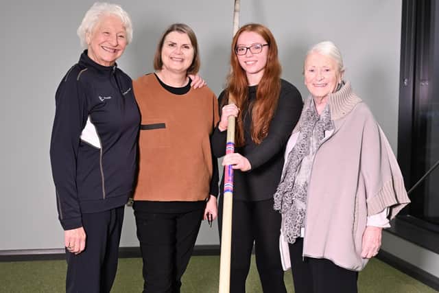 Lady Mary Peters, Joanne Magill, Erin Fisher and Joan Magill. Pic credit: MPT