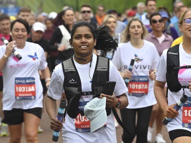 Almost 24,000 people signed up for this year's marathon.