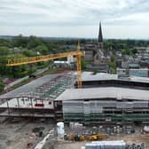 Construction of the new school building is well underway. Credit: Hamilton Architects