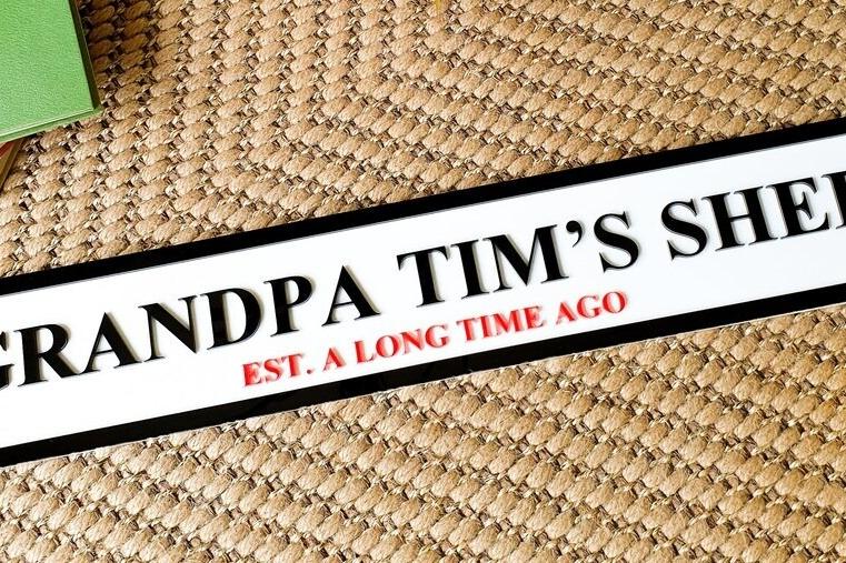 Treat your dad to a gift made with love this Father’s Day. 
The Crafty Stag is a Northern Irish personalisation company, selling everything from personalisable shed signs and cufflinks, to chopping boards. 
For more information, go to craftystag.co.uk
