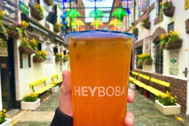 Found in the centre of Belfast’s Queen’s Quarter, Hey Boba has become a certified go-to for students in the area. Serving traditional Tawainese bubble tea, it brings a modern twist, with an Aurora Series as well as a variety of street snacks. For more information, go to facebook.com/heybobauk