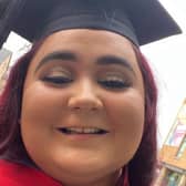 Aoife Glackin, from Omagh, has navigated the challenges of mental ill health to proudly graduate.