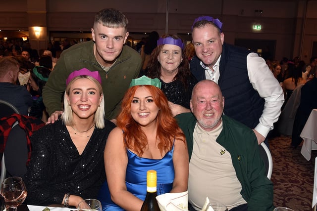 Workers from the Taylor Group whopartied at the Seagoe Hotel Christmas Party Night on Friday 8th December. PT50-275.
