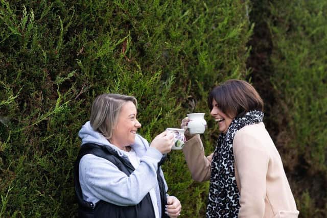 Zoe McCullough and Julie Flaherty, two Portadown mums who have been helped by the Children's Heartbeat Trust are hosting a coffee morning in the Millennium Court in William St Portadown on Friday February 10th.