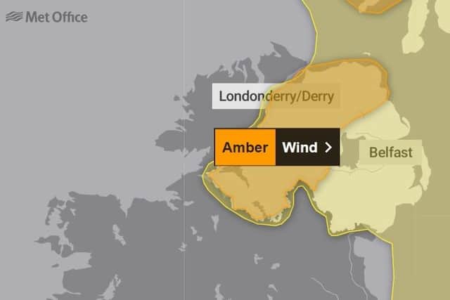Storm Ashley: Met Office upgrades weather warning to amber for parts of ...