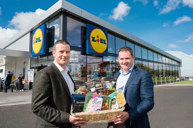 Ivan Ryan, Regional Managing Director, Lidl Northern Ireland and J.P. Scally, Chief Executive Officer of Lidl Ireland.